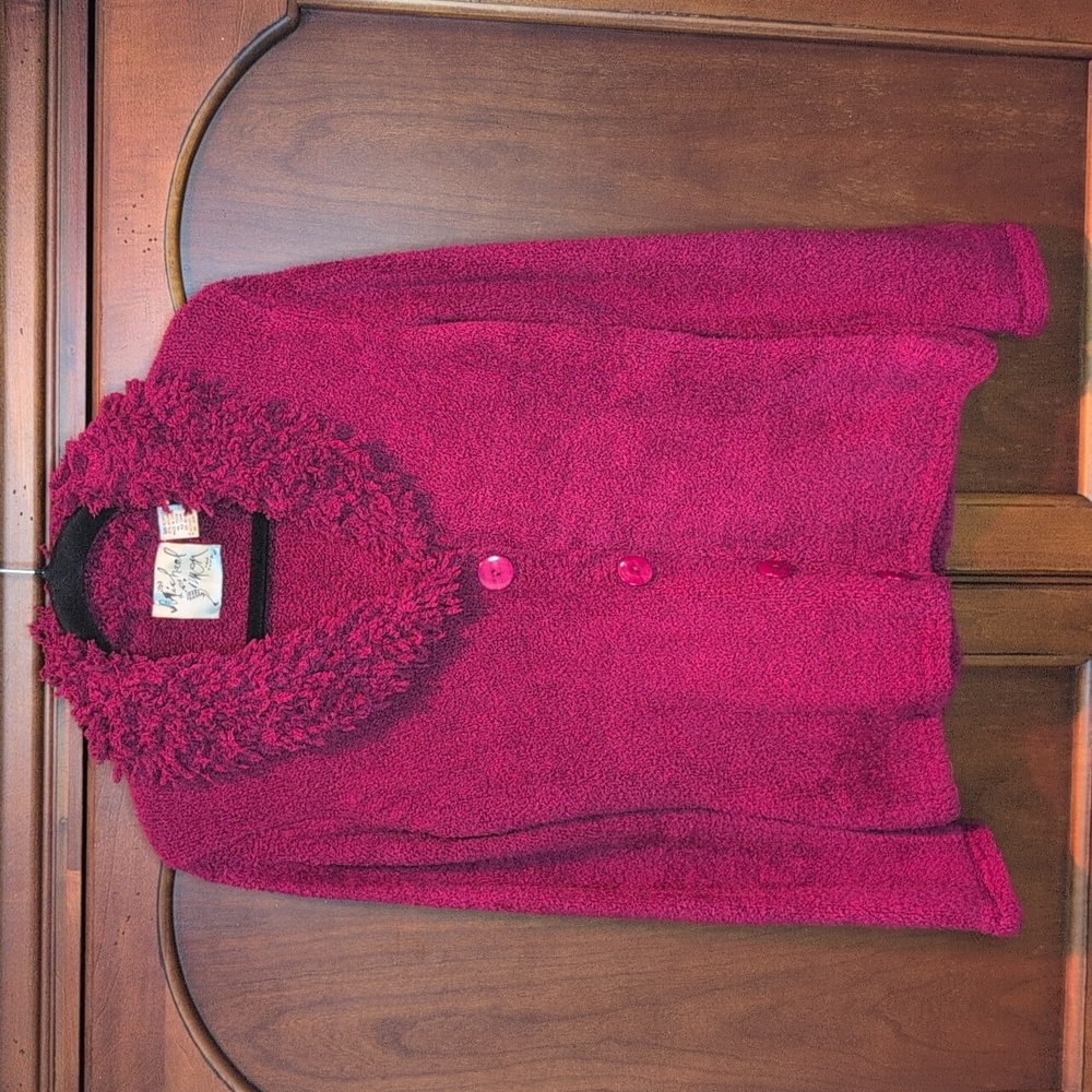 Michael Simon Vintage 1998 Button Up Sweater Size… - image 1